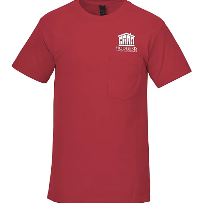 Tultex Heavyweight Jersey Pocket T-Shirt
