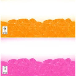 Turbulent Waves Full Color Insulated Paper Cup - 16 oz.
