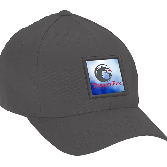 Twill Flexfit Cap - Full Color Patch