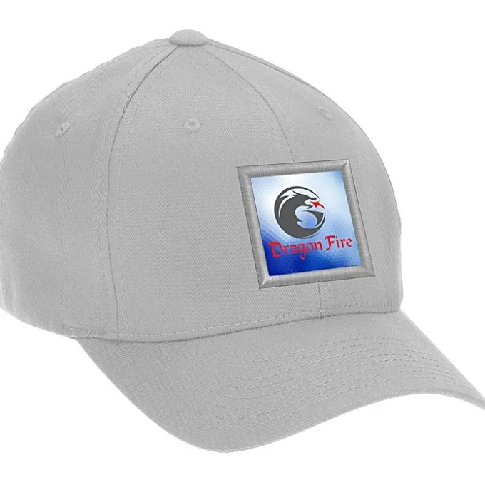 Twill Flexfit Cap - Full Color Patch