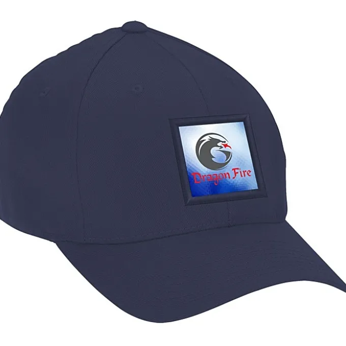 Twill Flexfit Cap - Full Color Patch