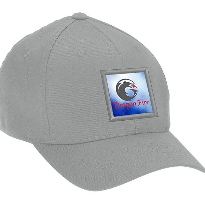 Twill Flexfit Cap - Full Color Patch