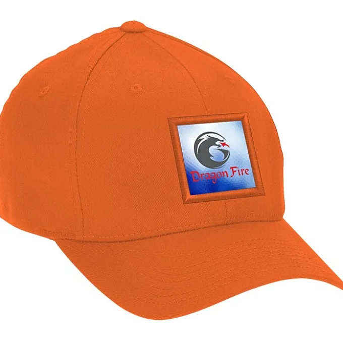 Twill Flexfit Cap - Full Color Patch