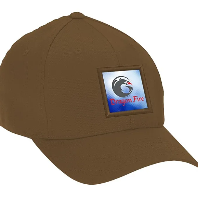 Twill Flexfit Cap - Full Color Patch