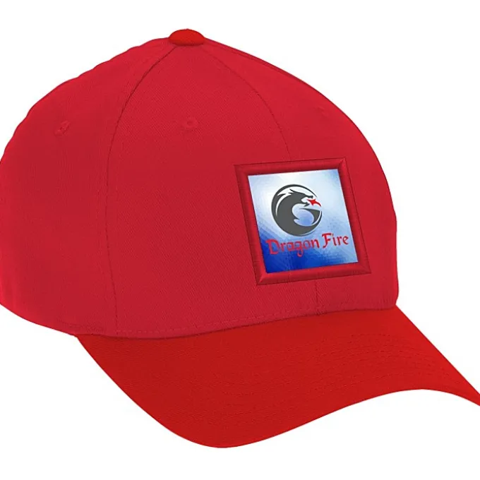 Twill Flexfit Cap - Full Color Patch