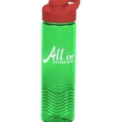 Twist Water Bottle with Flip Carry Lid - 24 oz