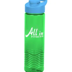 Twist Water Bottle with Flip Carry Lid - 24 oz