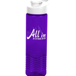 Twist Water Bottle with Flip Carry Lid - 24 oz