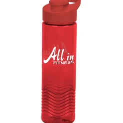 Twist Water Bottle with Flip Carry Lid - 24 oz