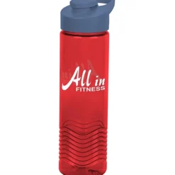 Twist Water Bottle with Flip Carry Lid - 24 oz