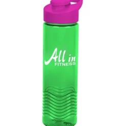 Twist Water Bottle with Flip Carry Lid - 24 oz