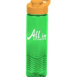Twist Water Bottle with Flip Carry Lid - 24 oz