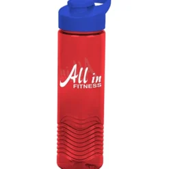 Twist Water Bottle with Flip Carry Lid - 24 oz