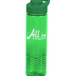 Twist Water Bottle with Flip Carry Lid - 24 oz