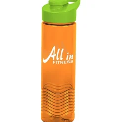 Twist Water Bottle with Flip Carry Lid - 24 oz