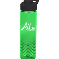 Twist Water Bottle with Flip Carry Lid - 24 oz