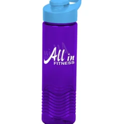 Twist Water Bottle with Flip Carry Lid - 24 oz