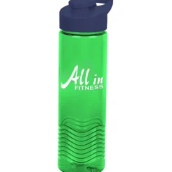 Twist Water Bottle with Flip Carry Lid - 24 oz