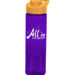 Twist Water Bottle with Flip Carry Lid - 24 oz
