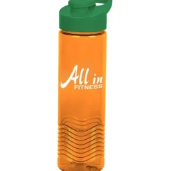 Twist Water Bottle with Flip Carry Lid - 24 oz