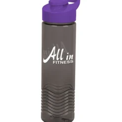 Twist Water Bottle with Flip Carry Lid - 24 oz