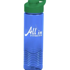 Twist Water Bottle with Flip Carry Lid - 24 oz