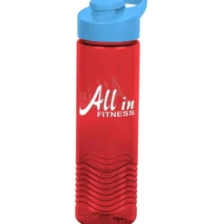 Twist Water Bottle with Flip Carry Lid - 24 oz