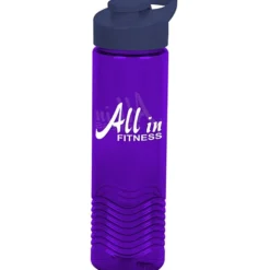 Twist Water Bottle with Flip Carry Lid - 24 oz