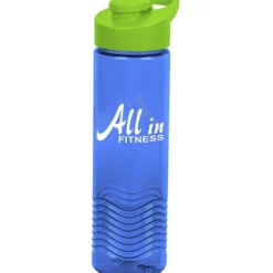 Twist Water Bottle with Flip Carry Lid - 24 oz