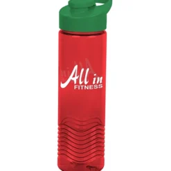 Twist Water Bottle with Flip Carry Lid - 24 oz