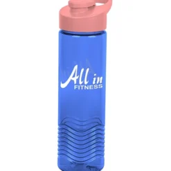Twist Water Bottle with Flip Carry Lid - 24 oz