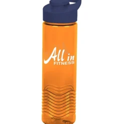 Twist Water Bottle with Flip Carry Lid - 24 oz