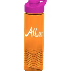 Twist Water Bottle with Flip Carry Lid - 24 oz