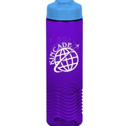 Twist Water Bottle with Flip Lid - 24 oz