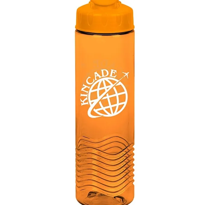 Twist Water Bottle with Flip Lid - 24 oz