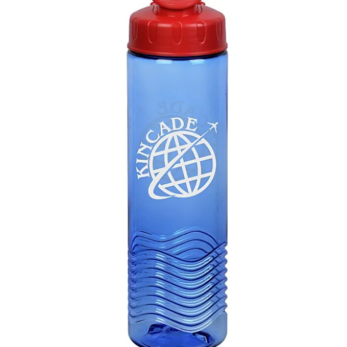 Twist Water Bottle with Flip Lid - 24 oz