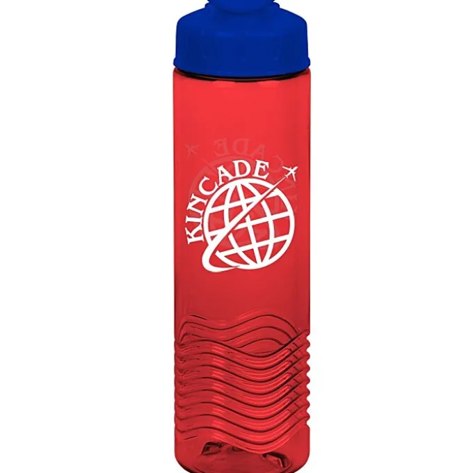 Twist Water Bottle with Flip Lid - 24 oz