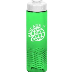 Twist Water Bottle with Flip Lid - 24 oz