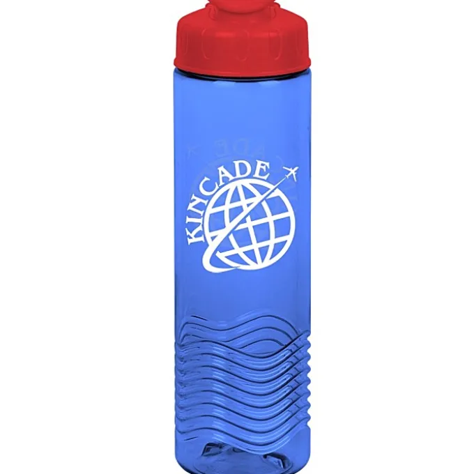 Twist Water Bottle with Flip Lid - 24 oz