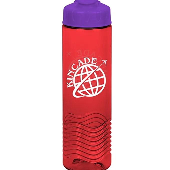 Twist Water Bottle with Flip Lid - 24 oz