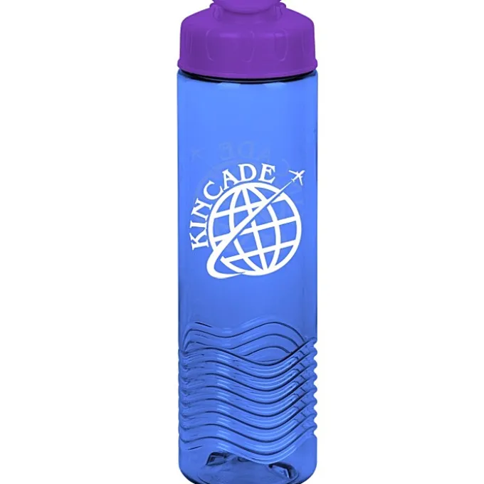 Twist Water Bottle with Flip Lid - 24 oz