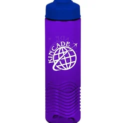 Twist Water Bottle with Flip Lid - 24 oz