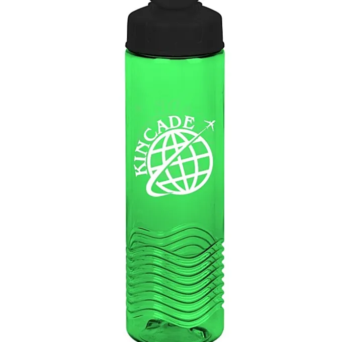 Twist Water Bottle with Flip Lid - 24 oz