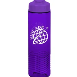 Twist Water Bottle with Flip Lid - 24 oz