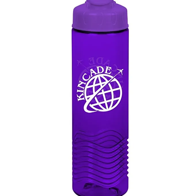 Twist Water Bottle with Flip Lid - 24 oz