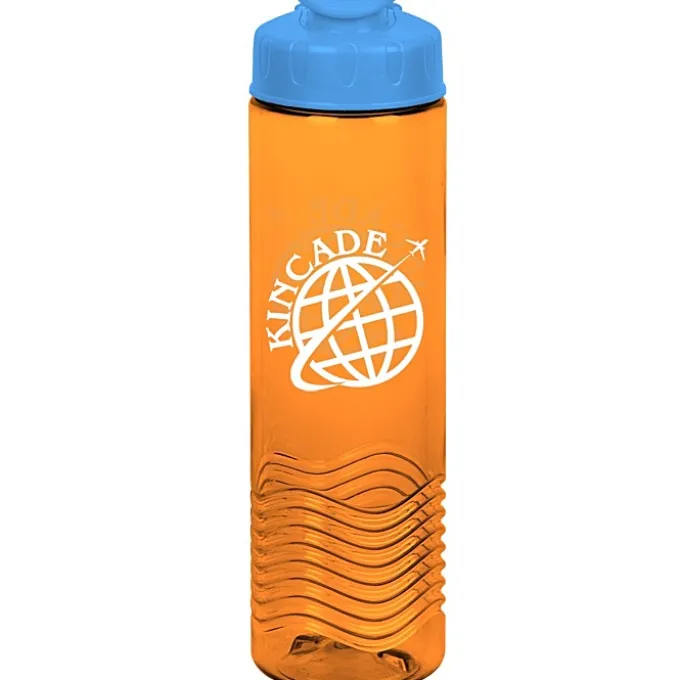 Twist Water Bottle with Flip Lid - 24 oz