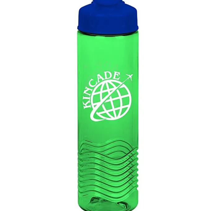 Twist Water Bottle with Flip Lid - 24 oz