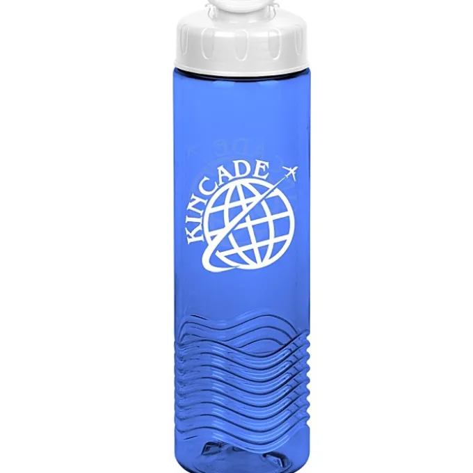 Twist Water Bottle with Flip Lid - 24 oz