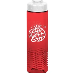 Twist Water Bottle with Flip Lid - 24 oz
