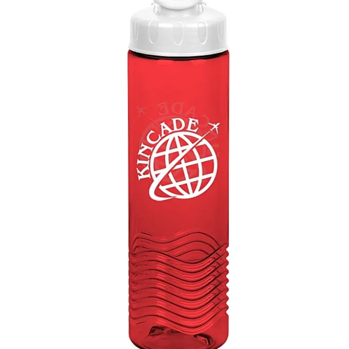 Twist Water Bottle with Flip Lid - 24 oz